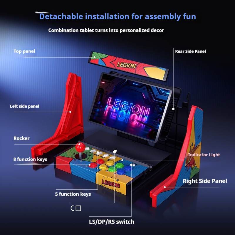 Док-станция Lenovo Legion Arca – обзор и цена Lenovo Tablet With Accessories