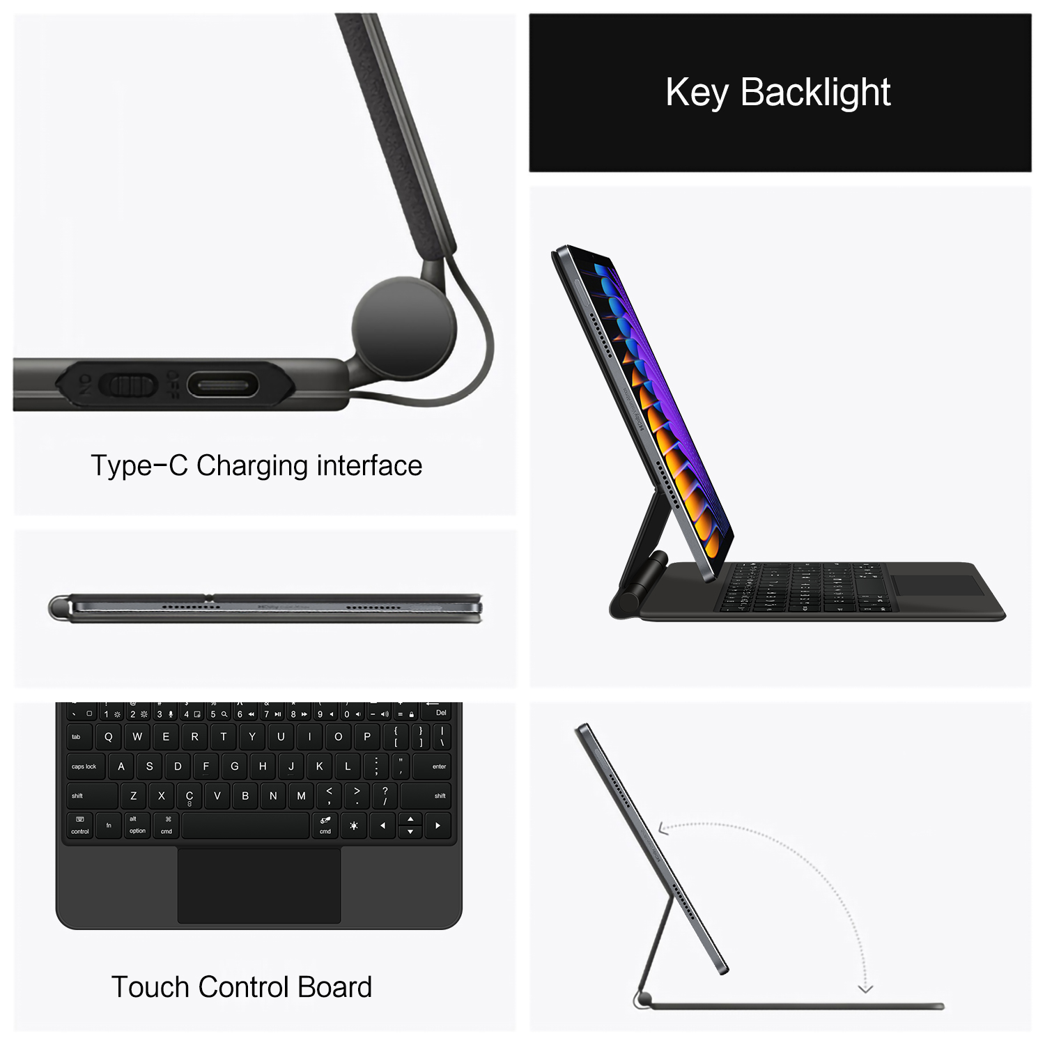 Чехол-клавиатура Magic Keyboar – обзор и цена Boox Tablet Accessories